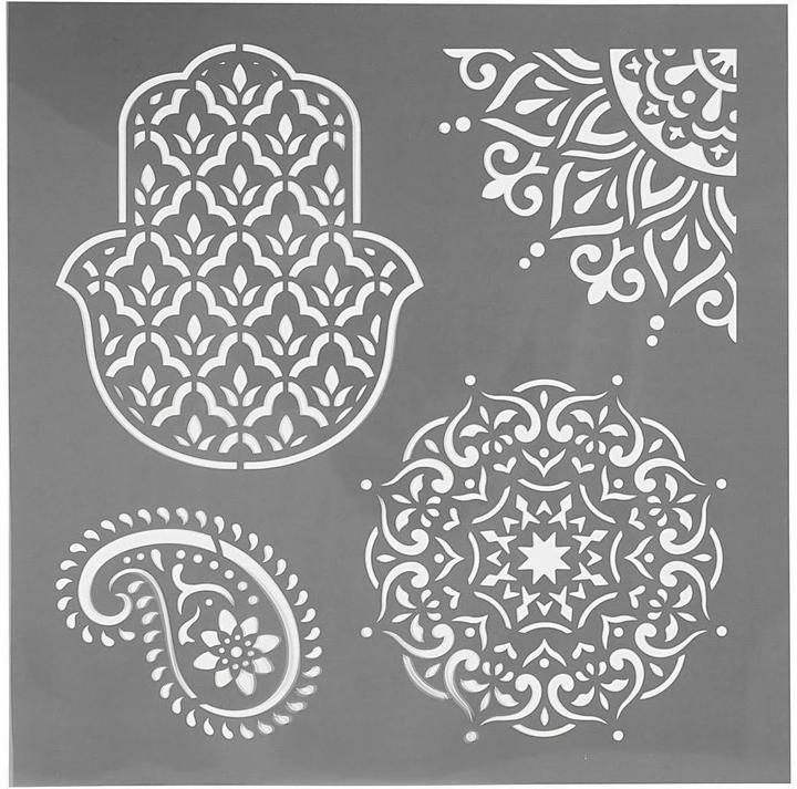 Actual product image Creativ Company Stencil Ethno