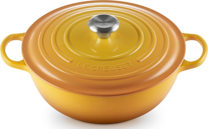 Produktbild Le Creuset La Marmite Signature 28 cm Nectar (28 cm, Bräter + Schmortopf, Gusseisen)