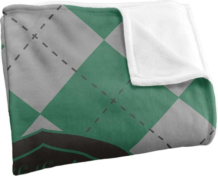 Actual product image Slytherin Blanket (152 x 127 cm)