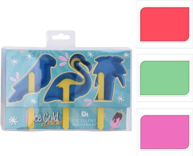 Actual product image Excellent Houseware Eis am Stiel-Set - 6 Stück - 6-teilig - 1 Set