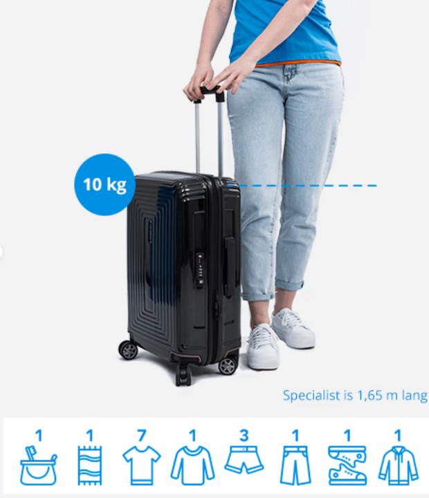 Actual product image Samsonite S'Cure (34 l, Hand luggage (up to 50 litres))