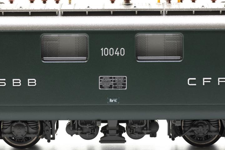 Produktbild Piko SBB Elektrolokomotive Re 4/4 I 10040 grün mit TEE-Schild Ep. III/IV ACS (Spur H0)