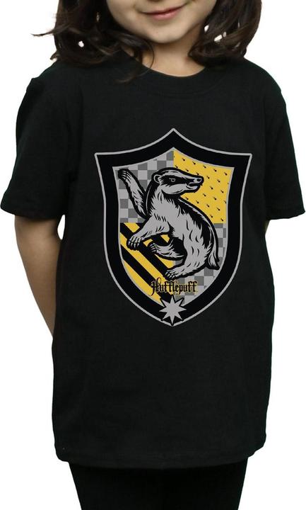 Immagine prodotto Hufflepuff Crest Flat Maglietta Ragazze (128)