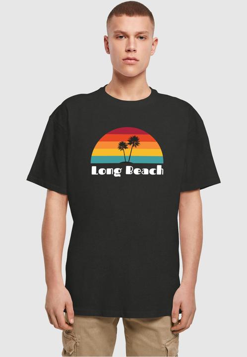 Actual product image Merchcode Long Beach X Heavy Oversize Tee - 116653 (L)