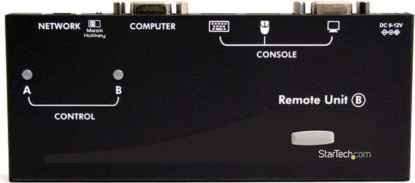 Produktbild StarTech USB VGA KVM Verlängerung bis zu 300m - KVM extender über Cat5 UTP Netzwerkkabel