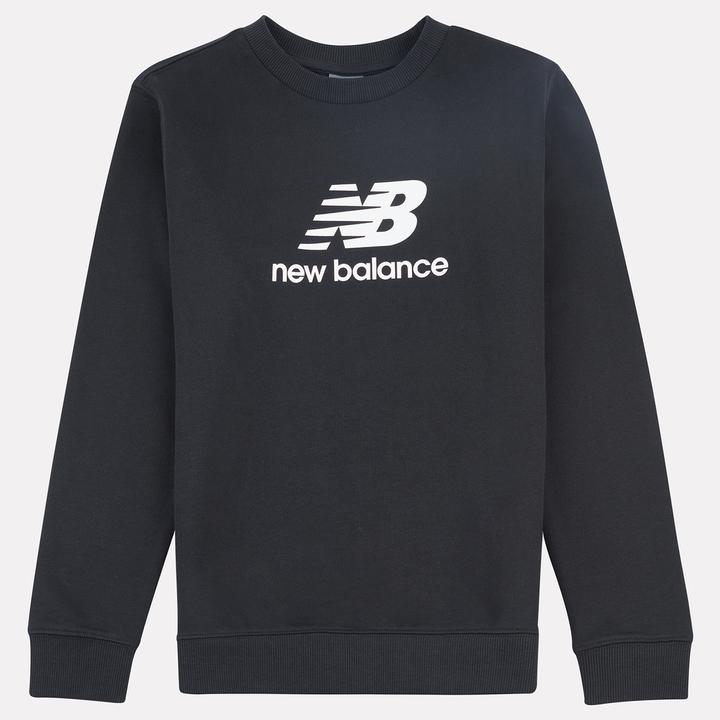 New Balance B French Terry Stacked Logo Crew