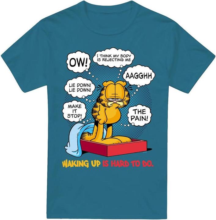 Produktbild Garfield Waking Up Is Hard To Do TShirt (L)