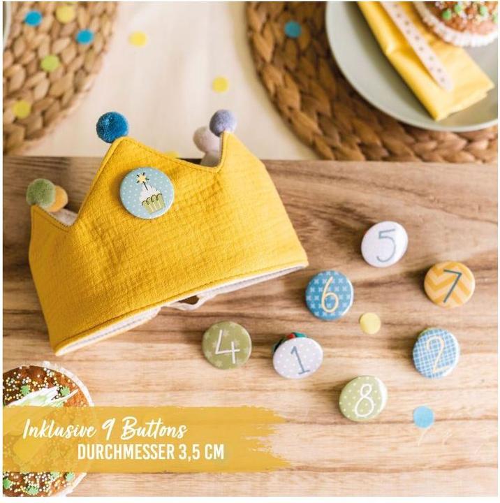 Actual product image Papierdrachen Birthday Crown