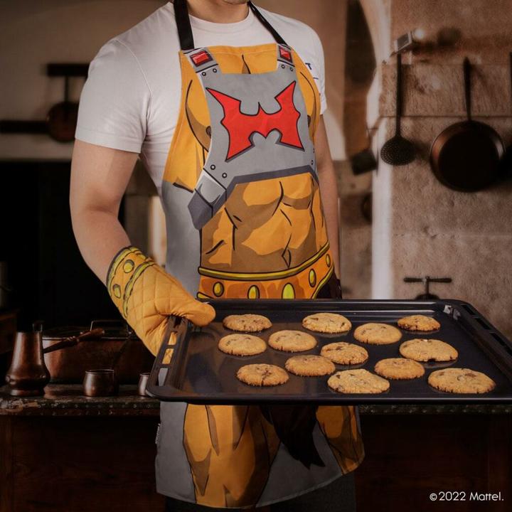 Actual product image Cinereplicas Masters of the Universe - He-Man Tablier de cuisine avec gant (One size)