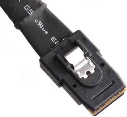 Actual product image Silverstone SST-CPS03 Mini SAS to SATA cable