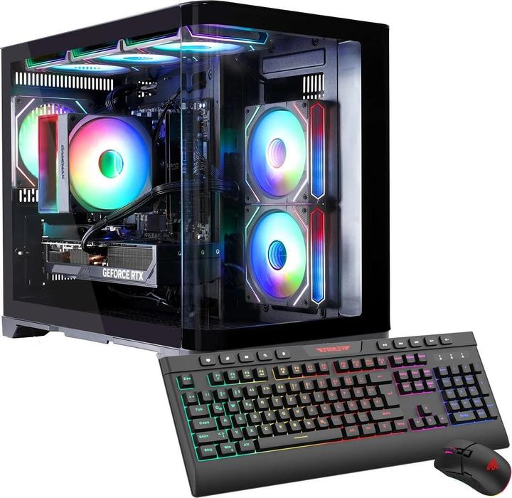 Produktbild Hyrican Gamemax Hype-M BK 7507 Ryzen 7 9700X 32GB/1TB SSD RTX 5060Ti Win11 (AMD Ryzen 7 9700X, 32 GB, 1000 GB, GeForce RTX 5060 Ti)