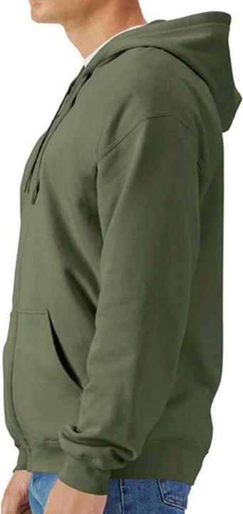 Produktbild Gildan Softstyle Hoodie mit durchgehendem Reissverschluss (M)
