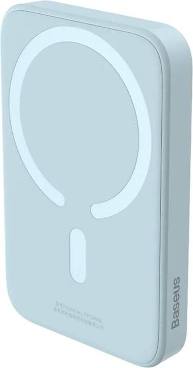 Produktbild Baseus Powerbank Magnetic Mini 6000mAh 20W (blue) (6000 mAh, 20 W, 23.10 Wh)
