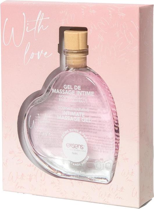 Productafbeelding Exsens with love - cotton candy aroma massage gel 50ml