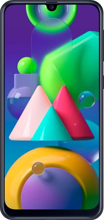 Actual product image Samsung Galaxy M21 - Smartphone - Dual-SIM - 4G LTE - 64 GB - microSD slot - 6.4" - 2340 (64 GB, Black, 6.40", Dual SIM, 48 Mpx, 4G)