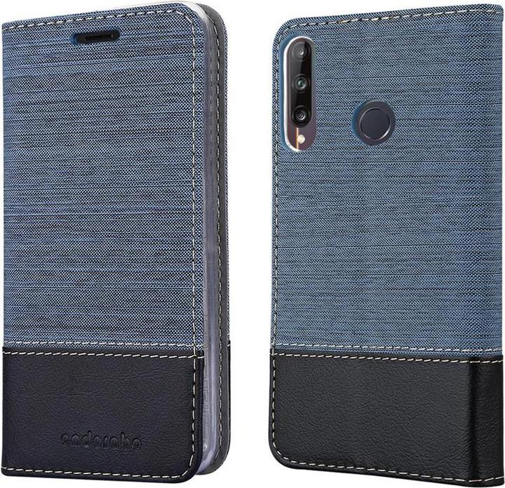 Produktbild Cadorabo Book Jeans Optik Cover (Huawei P40 Lite E)