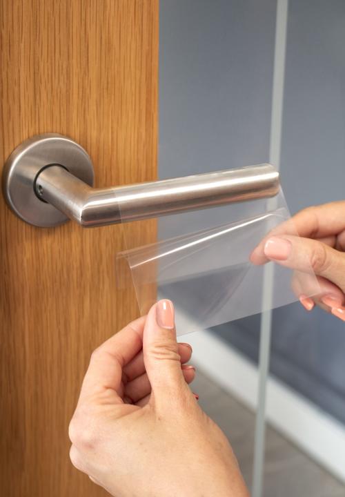 Image du produit Avery AVZ L8011-10 Étiquettes antimicrobiennes 210x297mm transparent