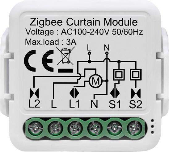 Image du produit Netplus Module de commutation à obturateur intelligent 1 canal Zigbee