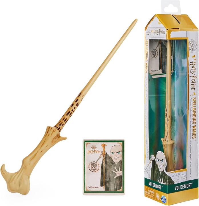 Immagine prodotto Spin Master Mondo magico di Harry Potter - Autentica bacchetta di Lord Voldemort in plastica con
