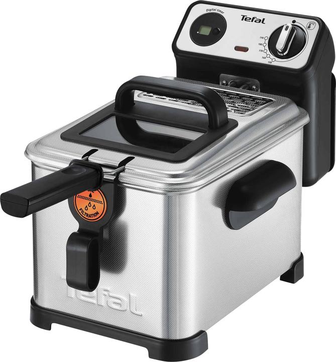 Actual product image Tefal Filtra Pro FR5111 Deep Fryer Single Image Standalone 2400 W Black