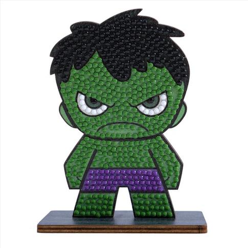 Actual product image Craft Buddy Hulk, Crystal Art Figure approx. 11x8cm