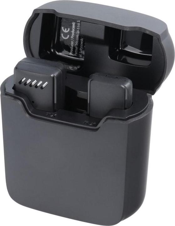 Produktbild OEM Smart device Wireless lavalier microphone Type C with charging case S11 black