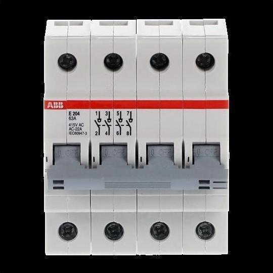 Produktbild ABB STOTZ-KONTAKT Hauptschalter 63A 4p. gr E204/63G