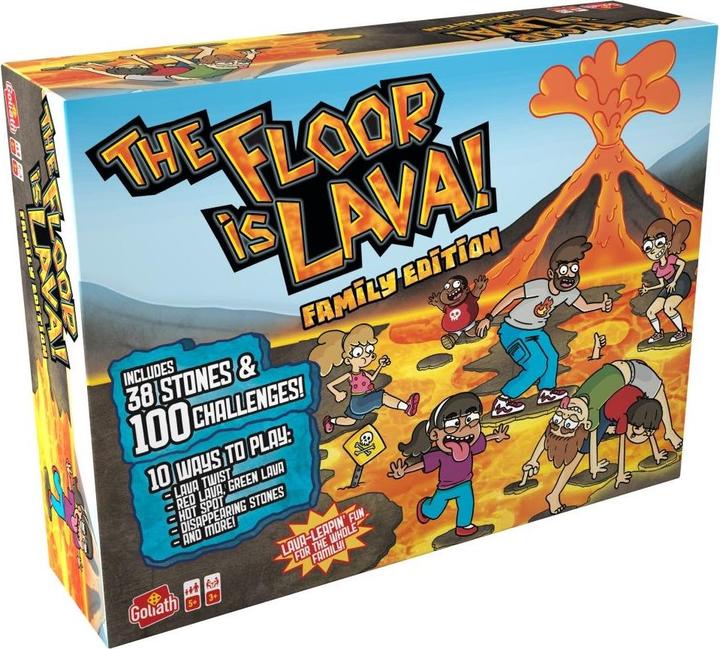 Actual product image Goliath Toys The Floor is a Lava (German, French, Italian, English)