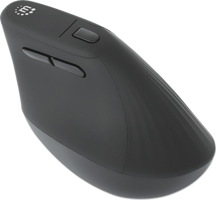 Produktbild Manhattan Vertikale Ergonomische Kabellose USB-Maus (Kabellos)