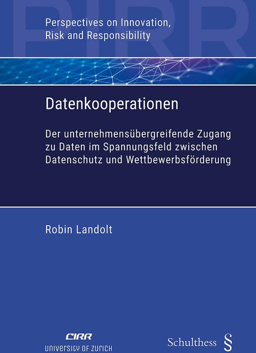 Produktbild Datenkooperationen (Deutsch, Robin Landolt, 2024)