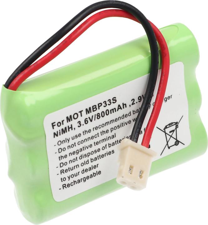 Actual product image AccuCell Akku Motorola MBP30, TFL3X44AAA650-CD77-01B