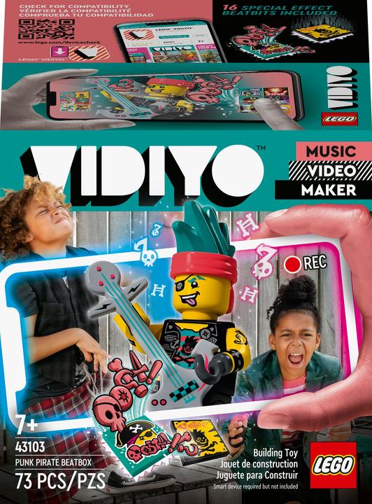 Image du produit LEGO Punk Pirate BeatBox (43103, LEGO Vidiyo)