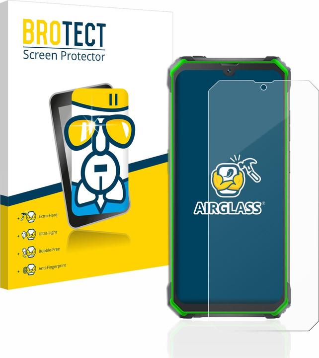 Actual product image BROTECT AirGlass Glass (1 Piece, Blackview BV7100)