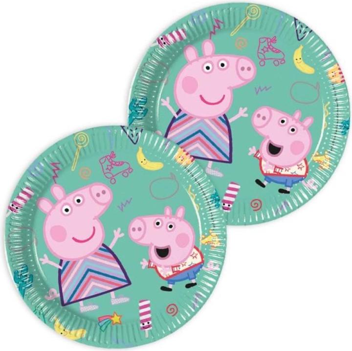 Actual product image Procos Assiettes - Peppa Pig (8pcs) (8 x)