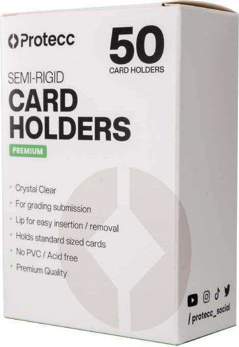 Protecc Semi-Rigid Card Holders (50er Pack)