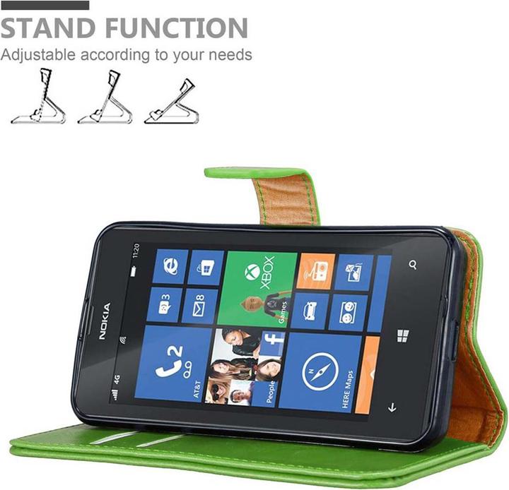 Productafbeelding Cadorabo Boek Luxe Omslag (Nokia Lumia 520)