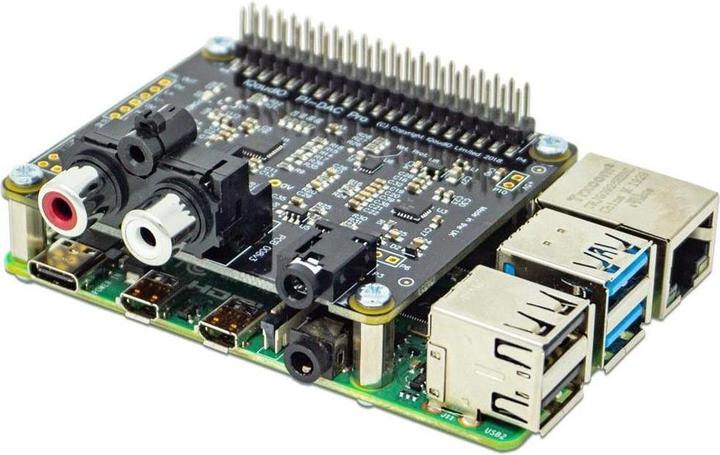 Actual product image Raspberry Pi IQaudio DAC Pro Audio Card