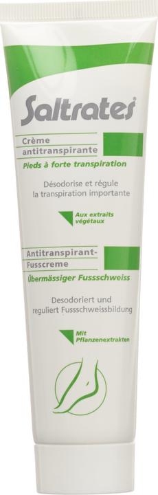 Actual product image Saltrates Antiperspirant cream (Foot cream & foot gel, 100 ml)