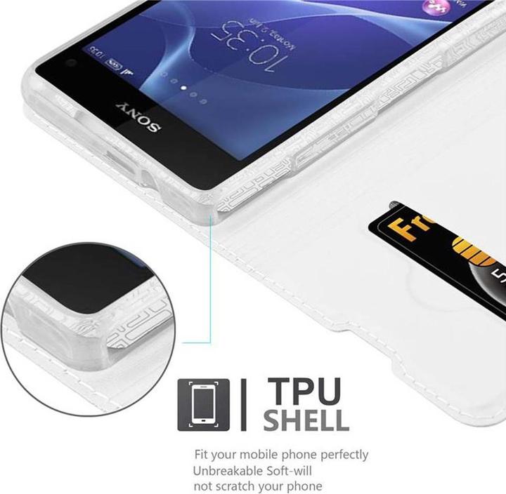 Produktbild Cadorabo Book Classy Style Cover (Sony Xperia Z1 Compact)