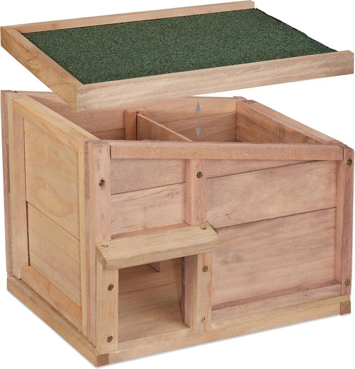 Actual product image Relaxdays Hedgehog House (Digger wasps, Bee)