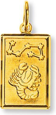 Natsumi Schmuck Anhänger Sternzeichen Skorpion Gelbgold 18K/750 (750/18 K Gelbgold)