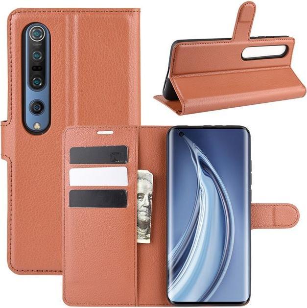 Actual product image MU Classic Litchi Leather Bookcover Series (Xiaomi Mi 10i, Mi 10 Pro)