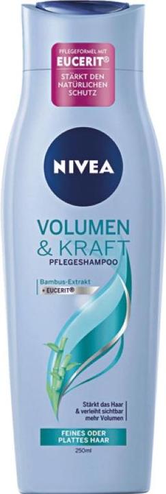 Actual product image NIVEA VOLUMEN & KRAFT Shampoo 250 ml (250 ml, Liquid shampoo)