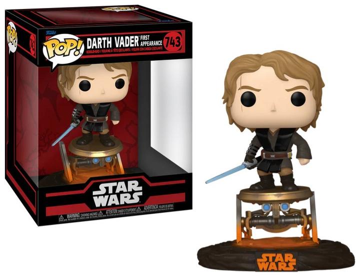 Actual product image Funko Star Wars: Dark Side POP! Deluxe Vinyl Figur Darth Vader (First Appearance) 9 cm