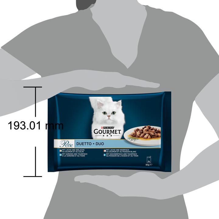 Actual product image Gourmet Perle Duetto di Mare (Adult, 4 pcs., 85 g)