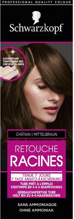 Produktbild Retouche Racines 7 Tage Ansatz-Kaschierung 6.0 Mittelbraun (6.0 Mittelbraun)
