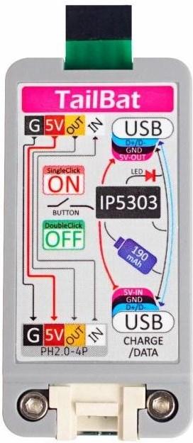 Produktbild M5Stack ATOM TailBat