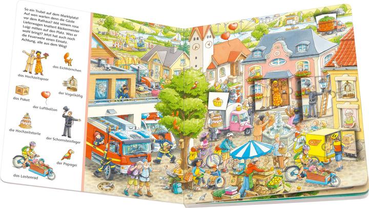 Produktbild Ravensburger Mein Sachen suchen Wimmelbuch: Auf dem Land (Deutsch, Susanne Gernhäuser, Peter Nieländer, 2024)