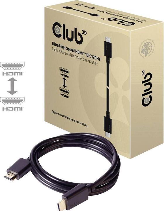 Immagine prodotto Club 3D HDMI (Typ A) — HDMI (Typ A) (2 m, HDMI)