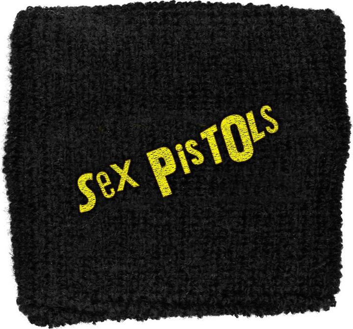 Sex Pistols Stoffarmband Logo (20% Elastan, 80% Baumwolle)